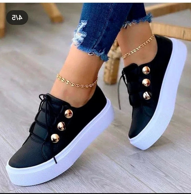 Women's Orthopaedic Platform Trainers with Stability for Summer