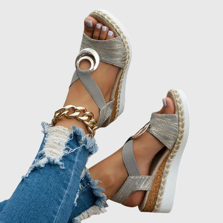 Women's Orthopaedic Sandals with Ankle Strap for Daywear