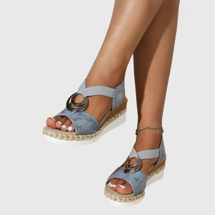 Women's Orthopaedic Sandals with Ankle Strap for Daywear