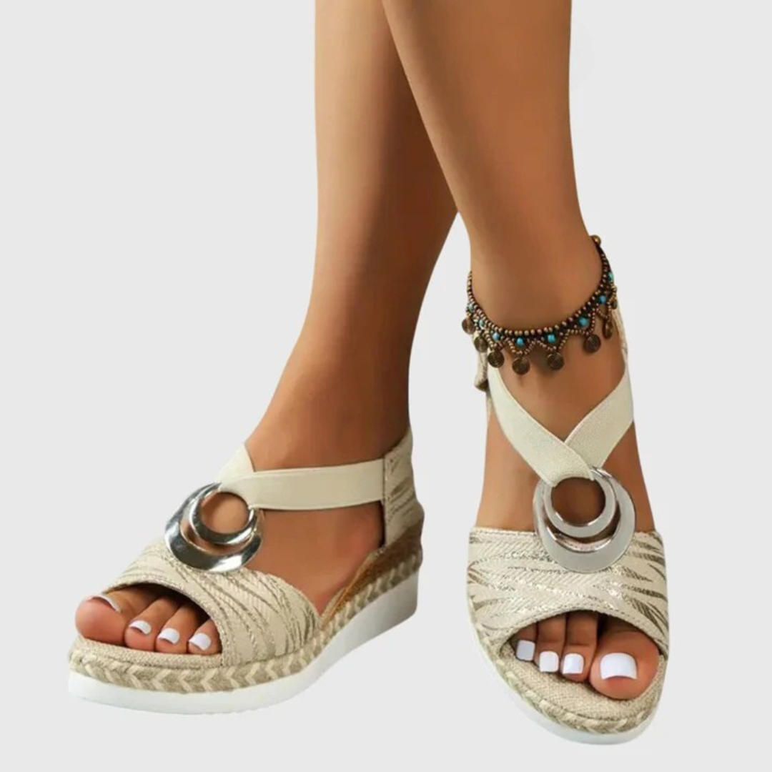 Women's Orthopaedic Sandals with Ankle Strap for Daywear