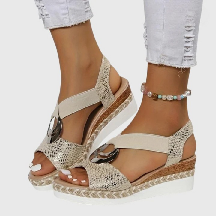 Women's Orthopaedic Sandals with Ankle Strap for Daywear