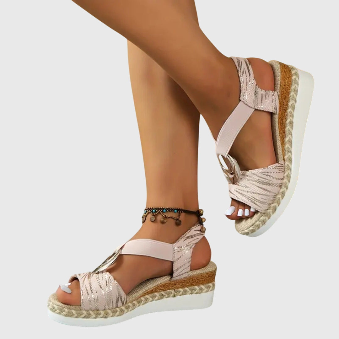 Women's Orthopaedic Sandals with Ankle Strap for Daywear