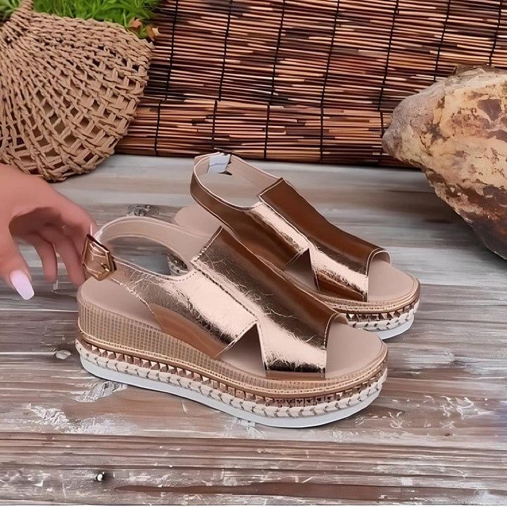 Women's Orthopaedic Sandals with Contoured Lift for Daywear