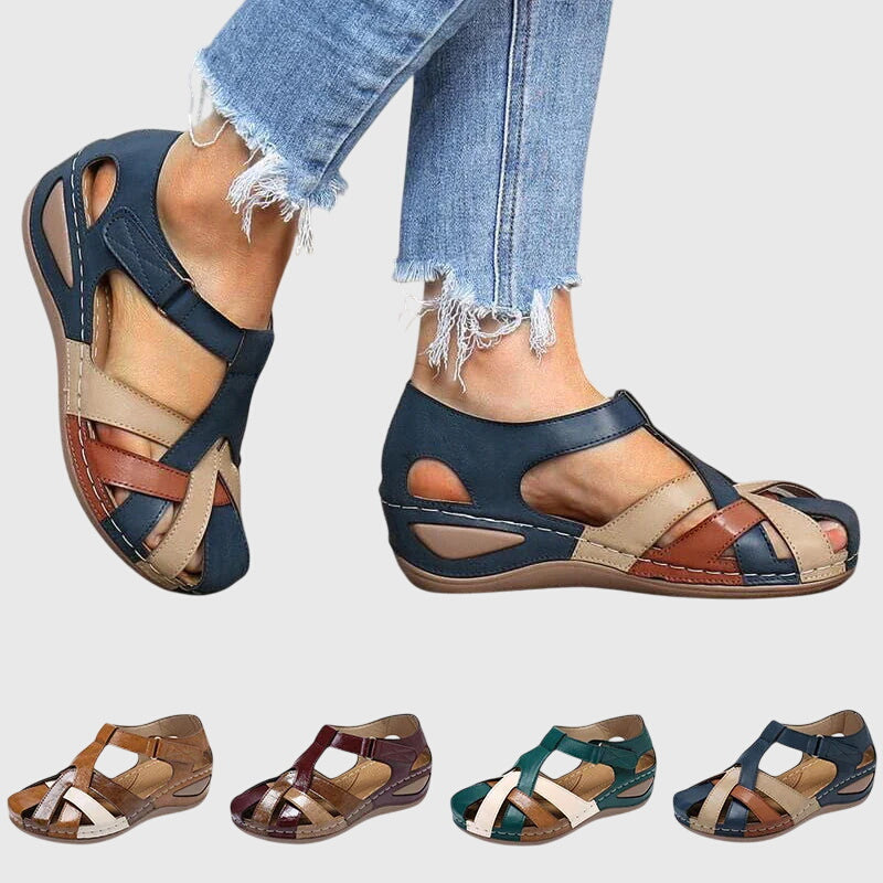 Women's Orthopaedic Sandals with Platform Cushion