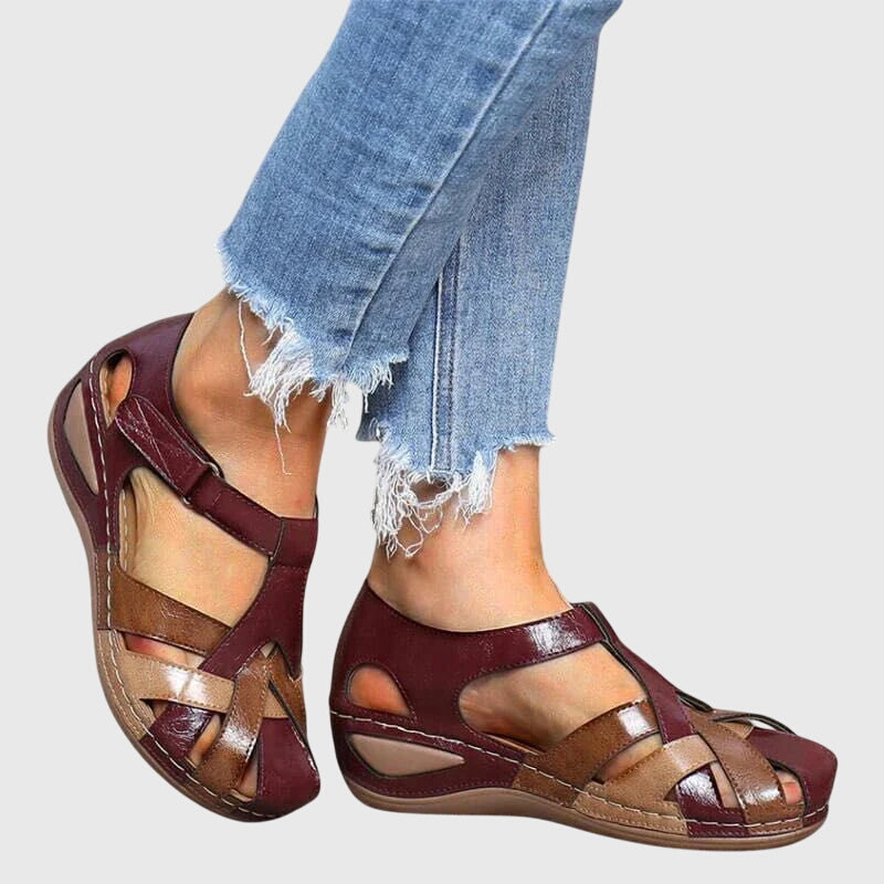 Women's Orthopaedic Sandals with Platform Cushion