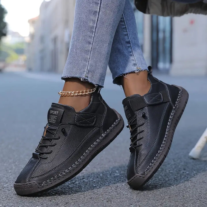 Women's Orthopaedic Trainers with Elastic Panels for Daily Wear
