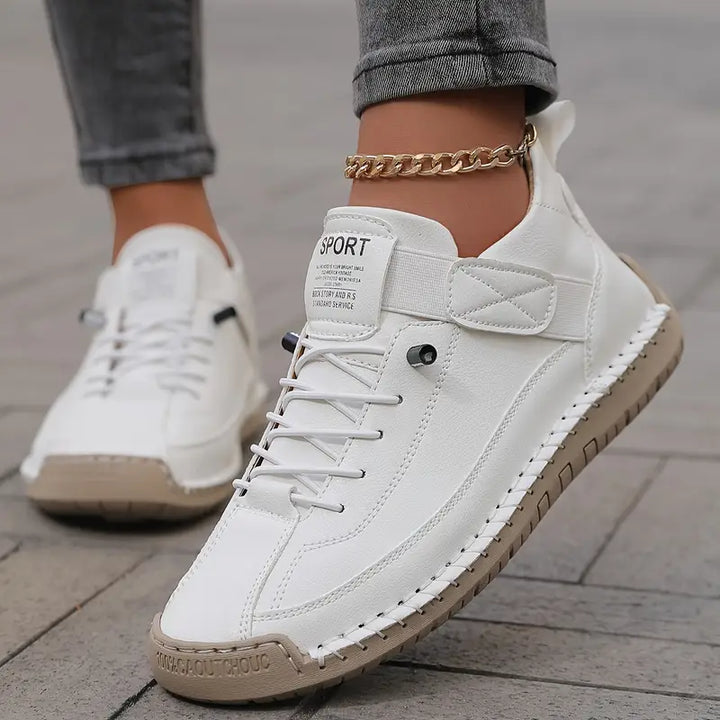 Women's Orthopaedic Trainers with Elastic Panels for Daily Wear