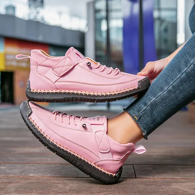 Women's Orthopaedic Trainers with Elastic Panels for Daily Wear