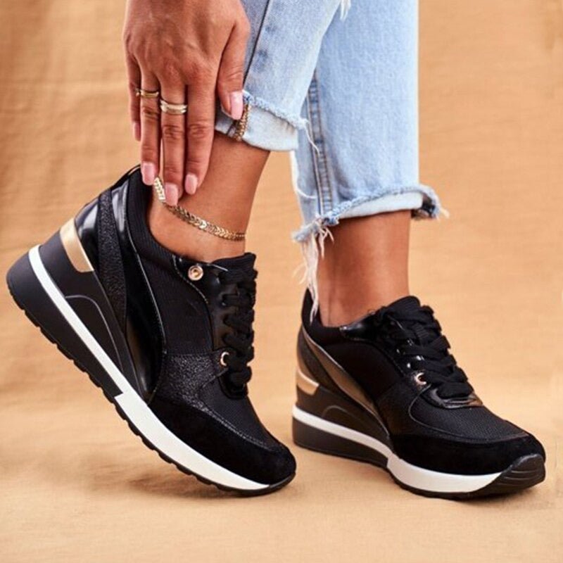 Women's Orthopaedic Trainers with Stability Sole for Outings