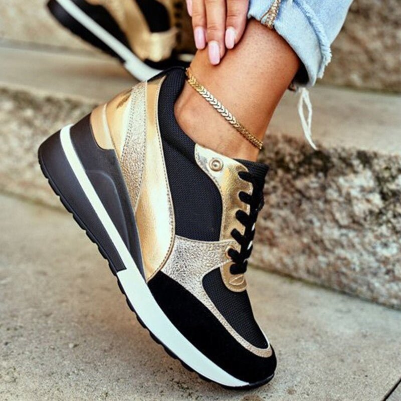 Women's Orthopaedic Trainers with Stability Sole for Outings