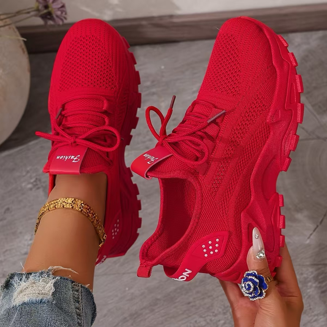Women's Orthopaedic Trainers with Wide Toe Box for Walks