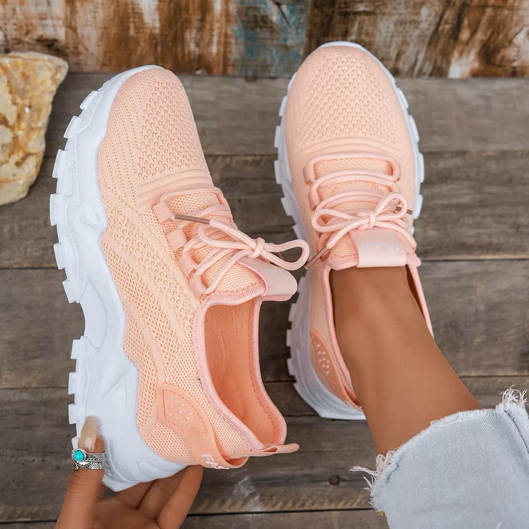 Women's Orthopaedic Trainers with Wide Toe Box for Walks