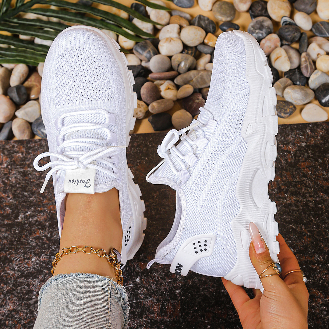 Women's Orthopaedic Trainers with Wide Toe Box for Walks