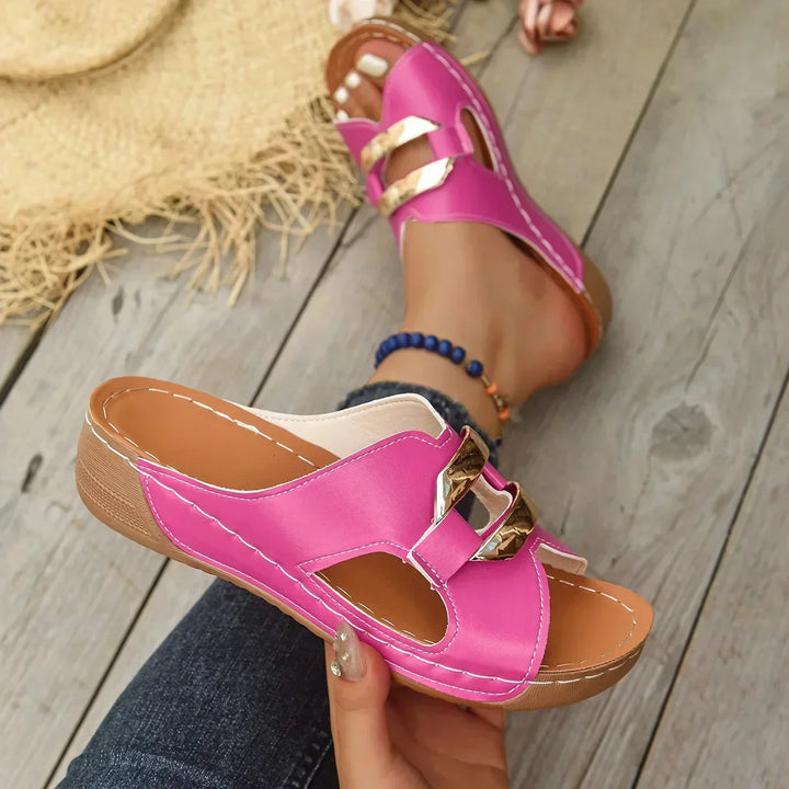 Women's Orthopaedic Wedge Sandals with Stability for Summer