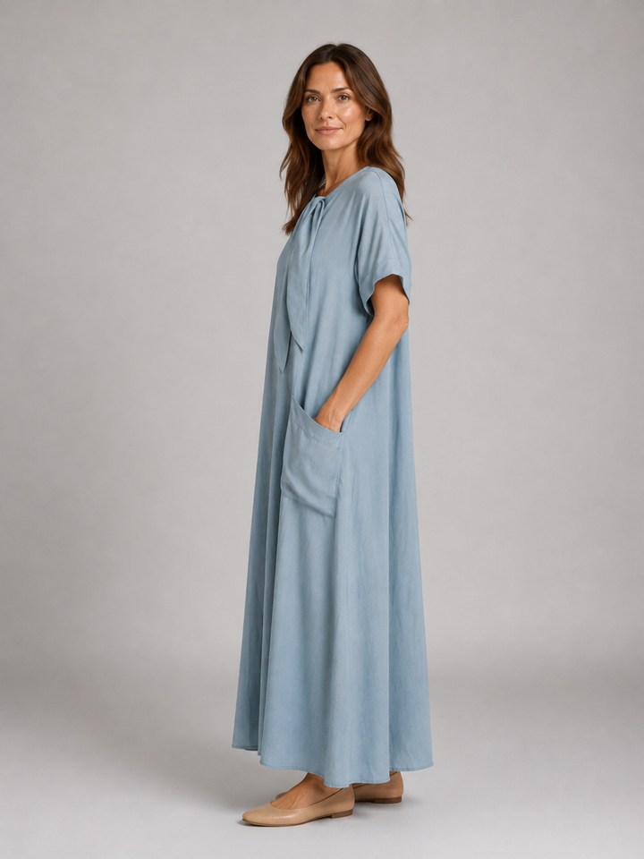 Women’s Relaxed Maxi Dress with Pockets