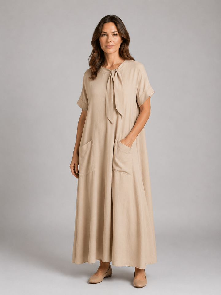 Women’s Relaxed Maxi Dress with Pockets