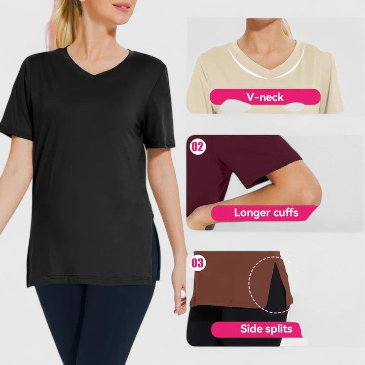 Women's Relaxed T-shirt with Relaxed Fit for Casual Wear