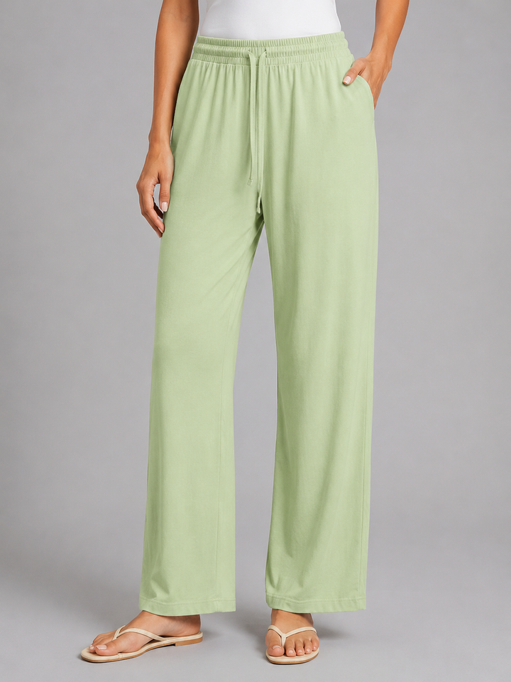 Women’s Relaxed Trousers with Drawstring