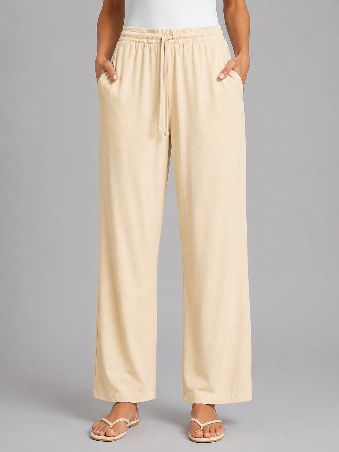 Women’s Relaxed Trousers with Drawstring