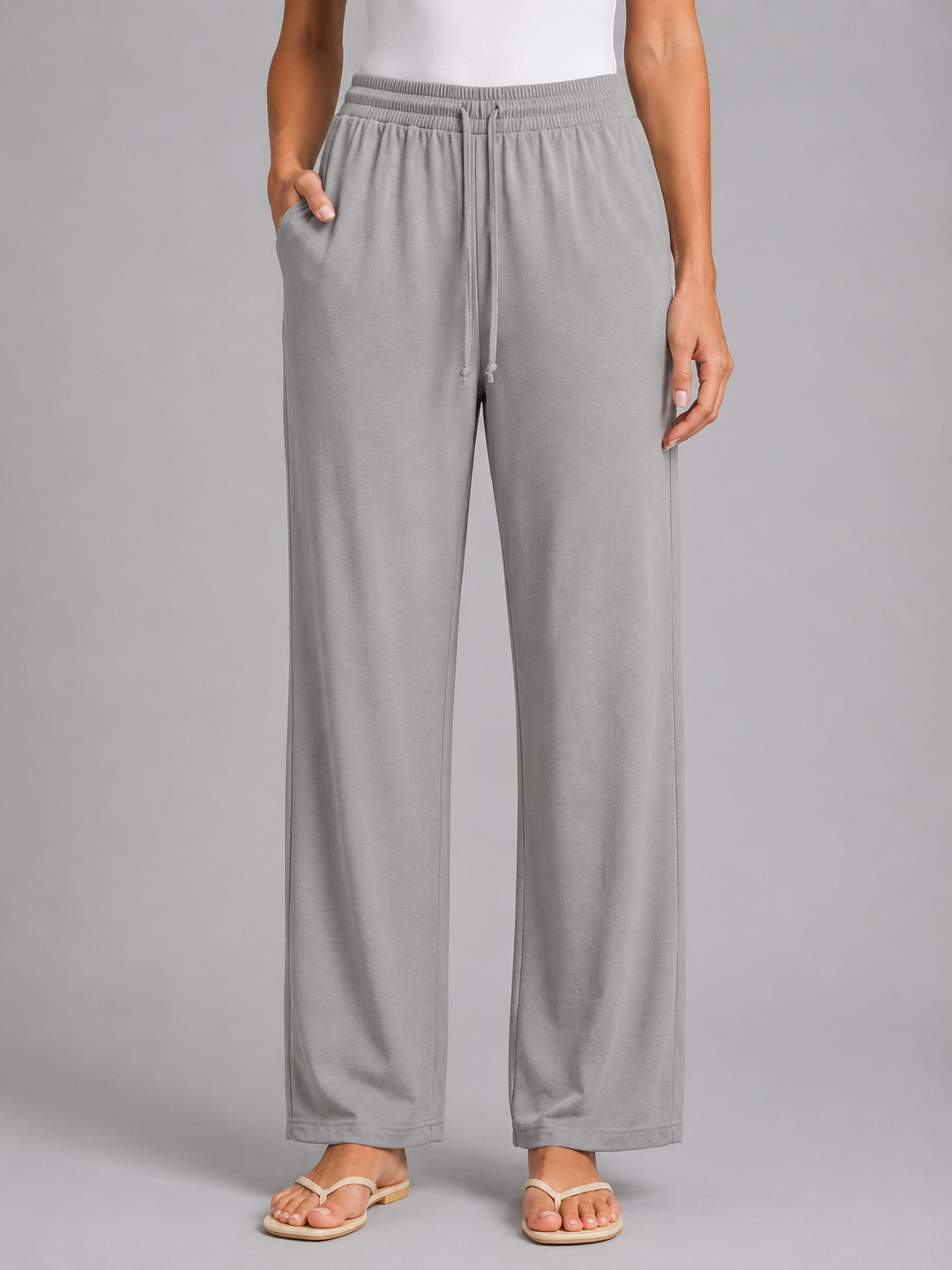 Women’s Relaxed Trousers with Drawstring