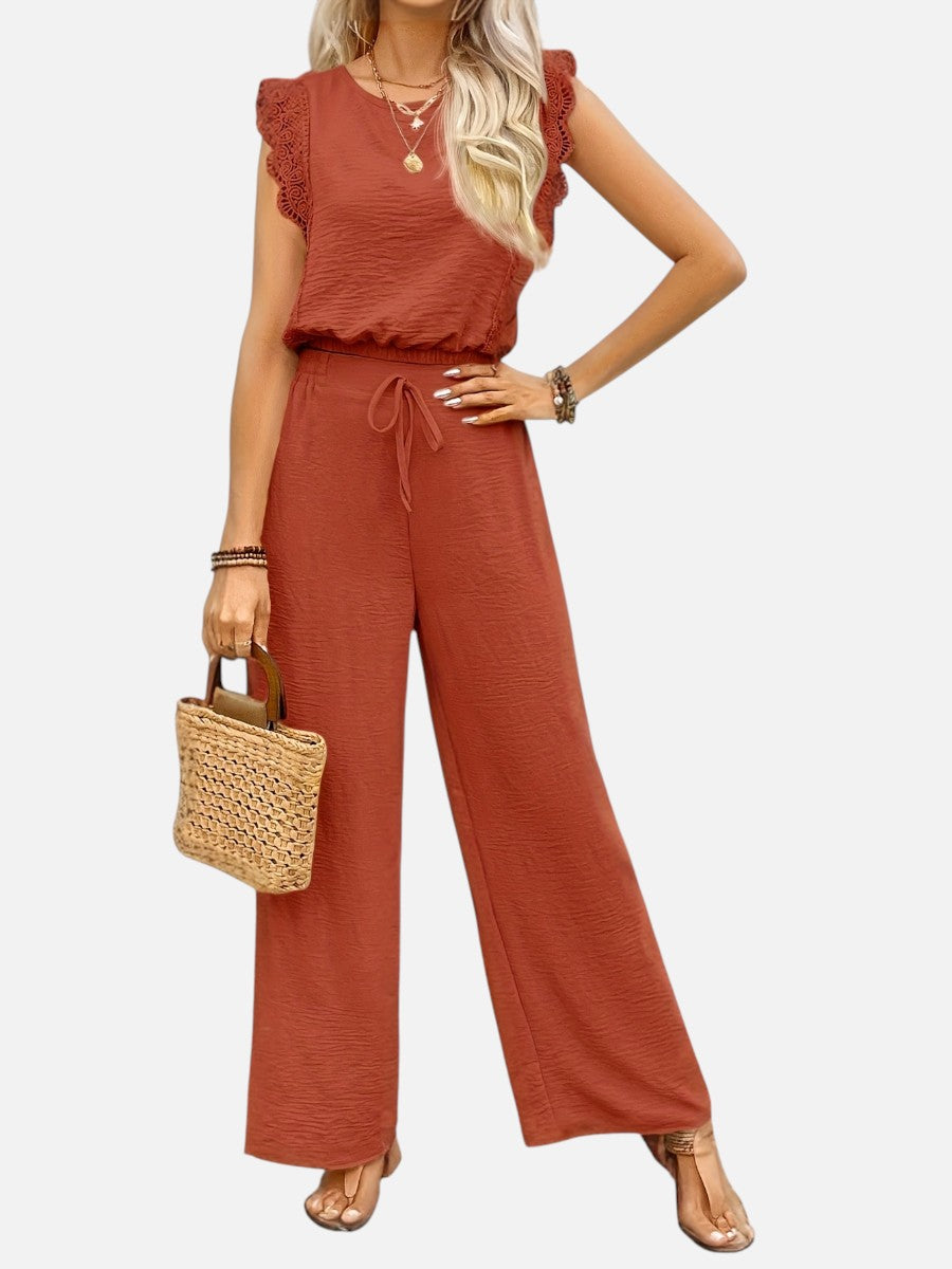 Women’s Relaxed Two-Piece Outfit with Trousers
