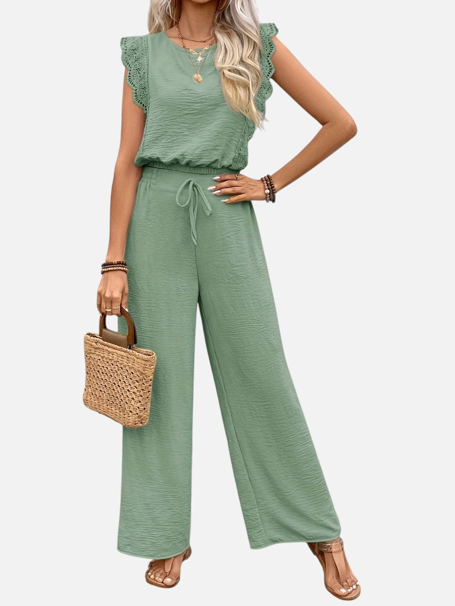 Women’s Relaxed Two-Piece Outfit with Trousers