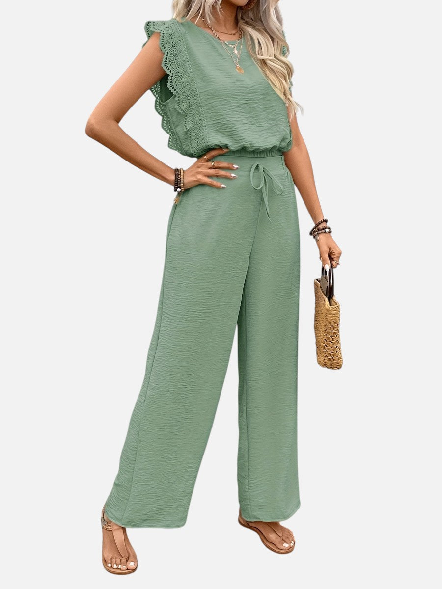 Women’s Relaxed Two-Piece Outfit with Trousers