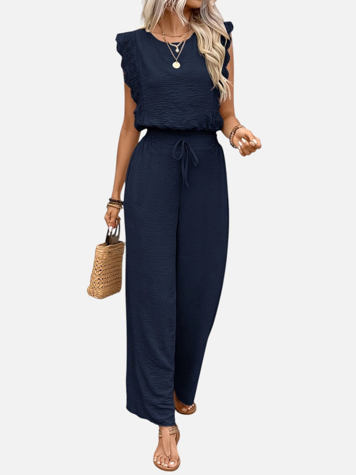 Women’s Relaxed Two-Piece Outfit with Trousers