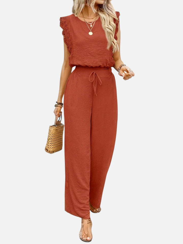 Women’s Relaxed Two-Piece Outfit with Trousers