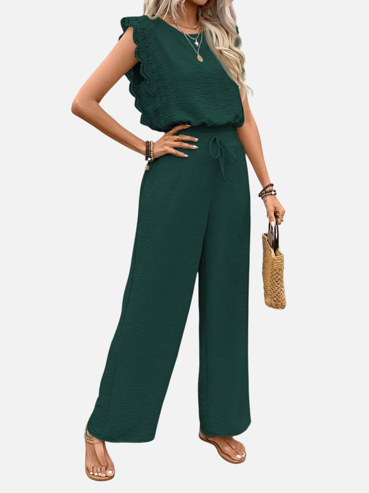 Women’s Relaxed Two-Piece Outfit with Trousers