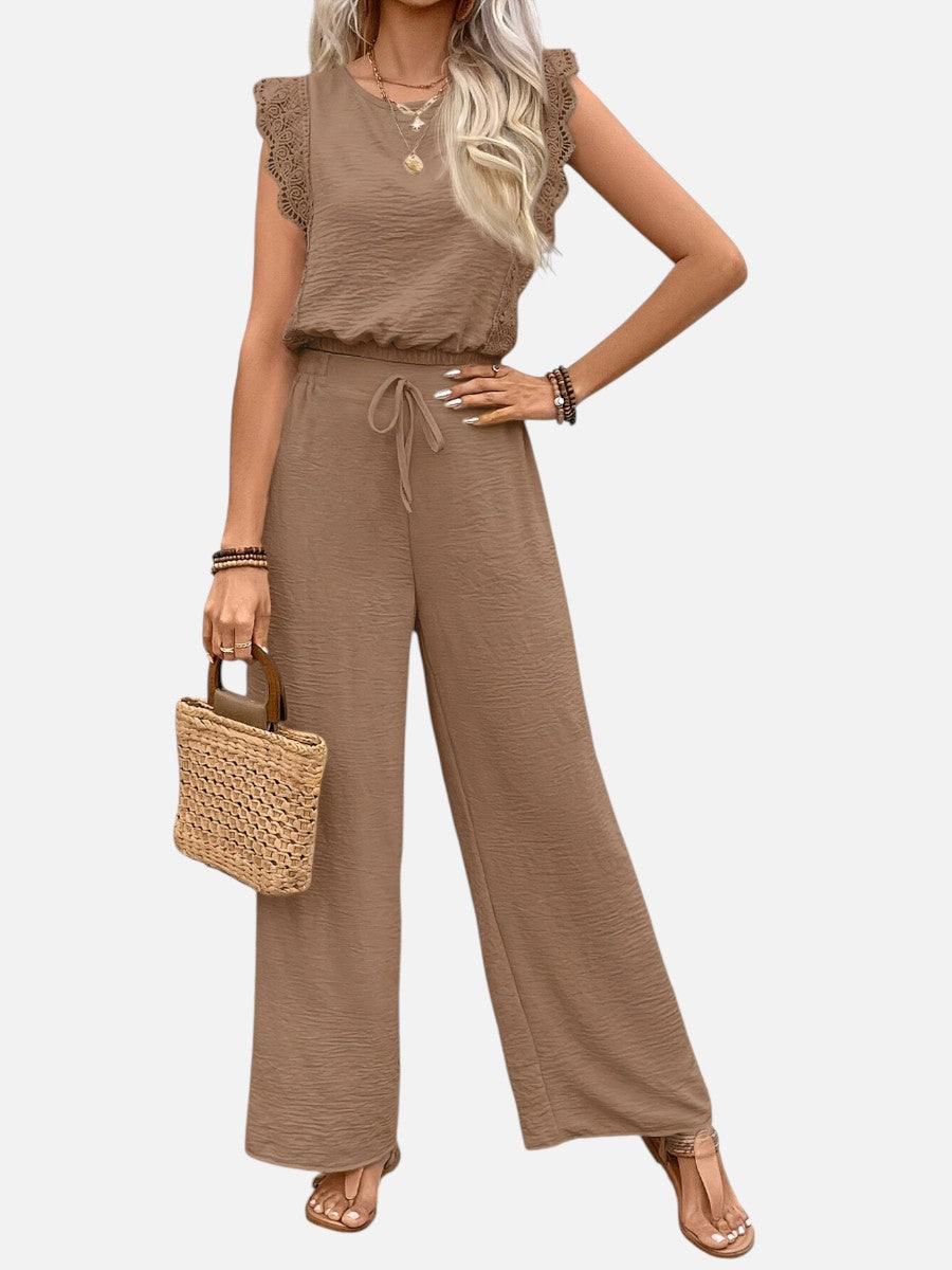 Women’s Relaxed Two-Piece Outfit with Trousers
