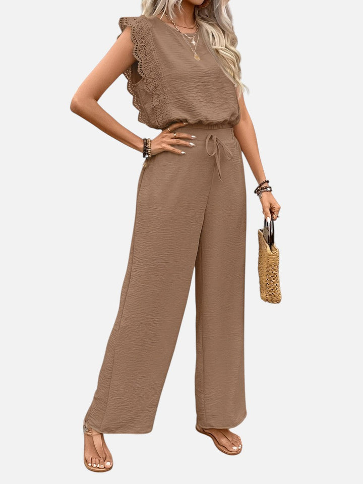 Women’s Relaxed Two-Piece Outfit with Trousers