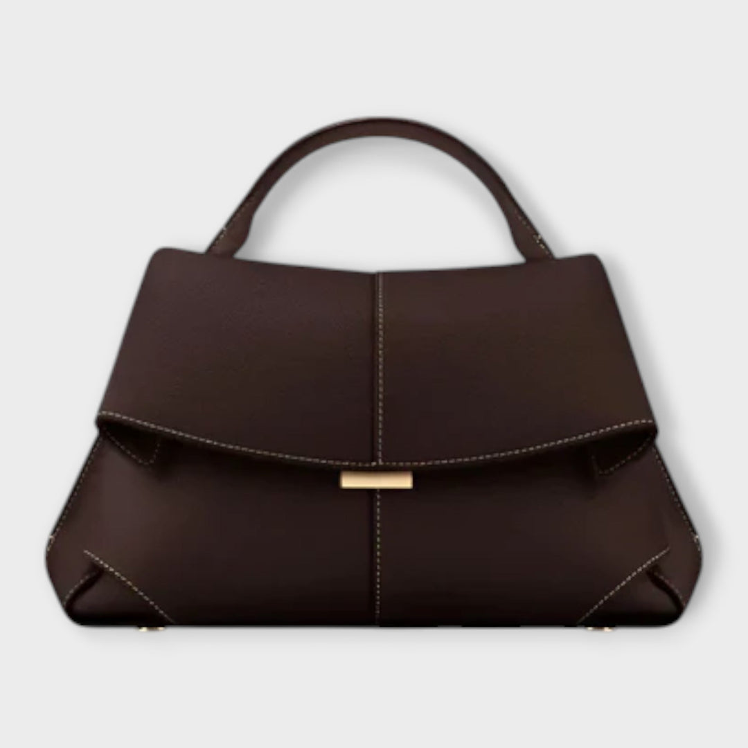 Women's Rollable Handbag with Compartments for Everyday Use