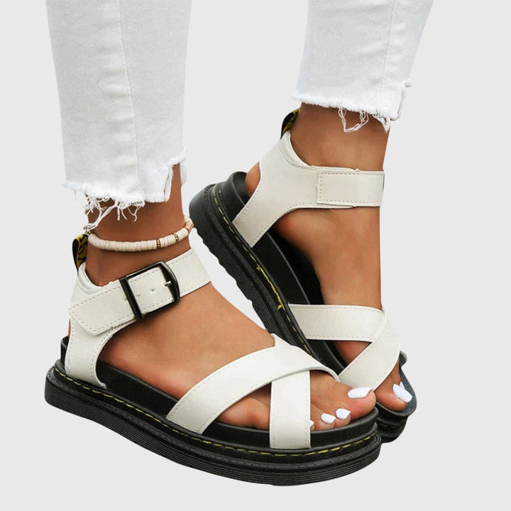 Women's Sandals with Arch Support for City Strolls