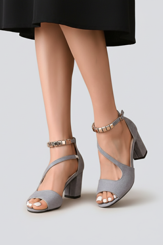 Women’s Sandals with Crisscross Straps