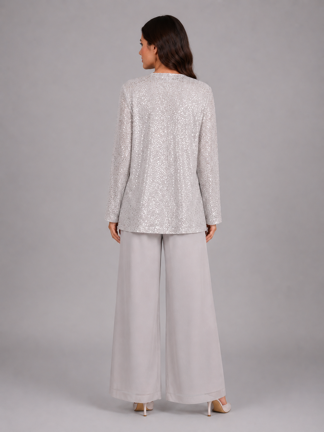 Women’s Sequin Three-Piece Co-ord with Jacket