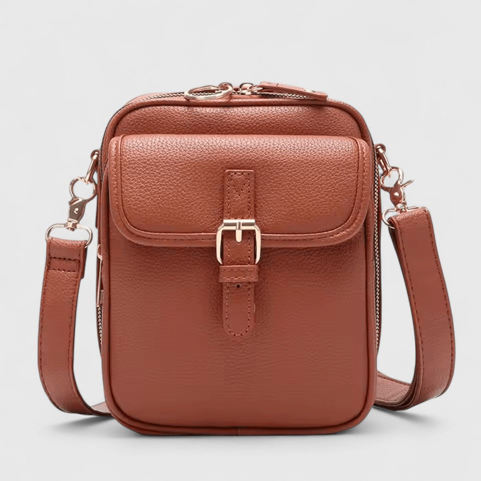 Women's Shoulder Bag with Compact Silhouette for Everyday