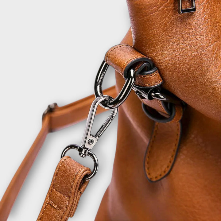 Women's Shoulder Bag with Magnetic Closure for Evening