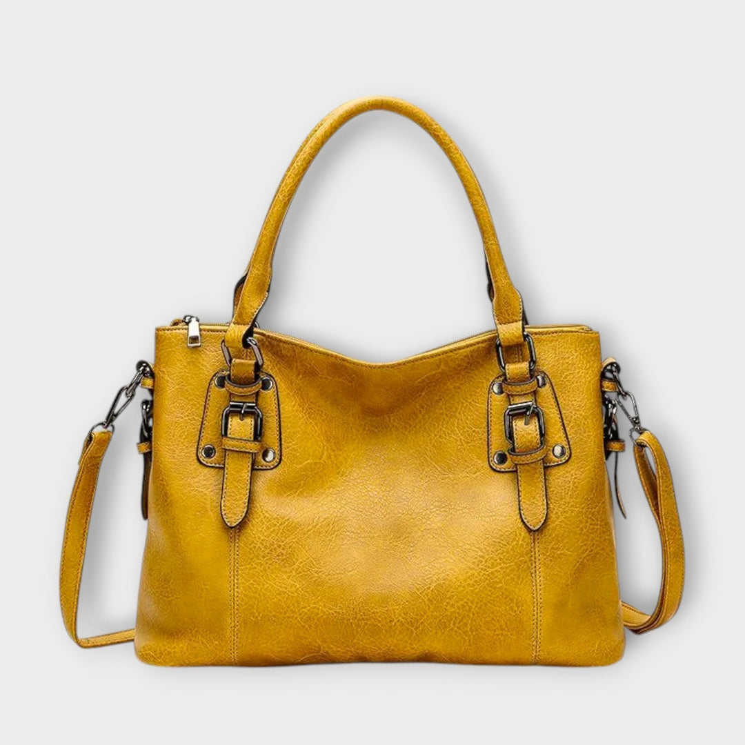 Women's Shoulder Bag with Magnetic Closure for Evening