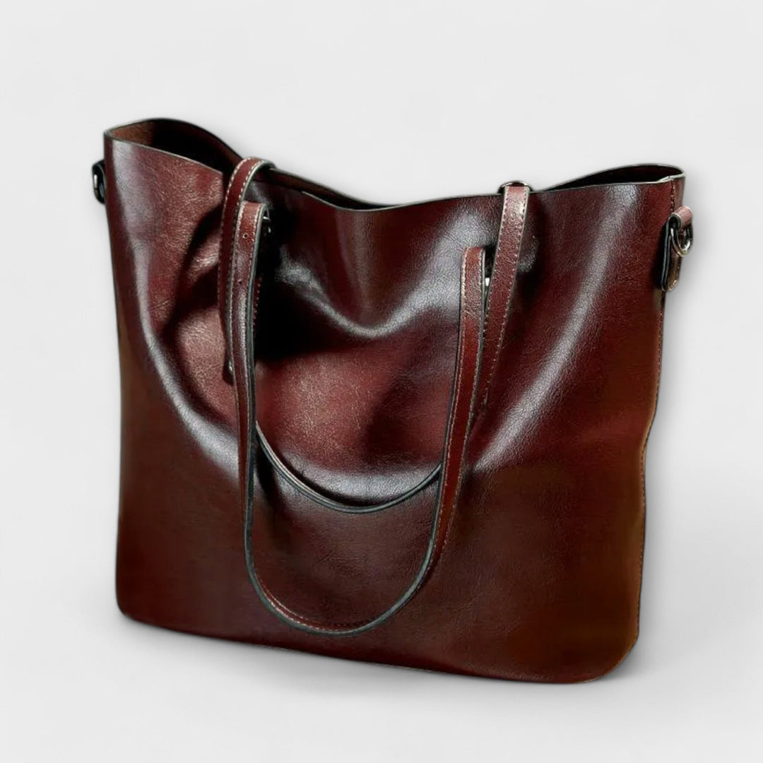 Women's Shoulder Bag with Spacious Interior for Work