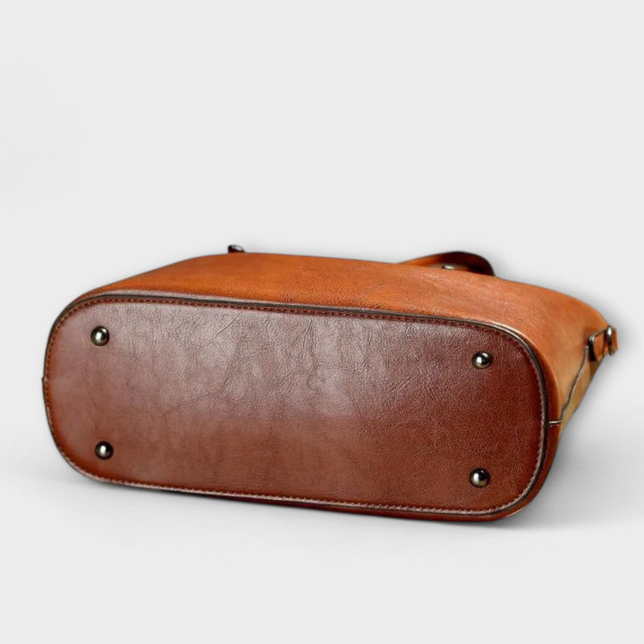 Women's Shoulder Bag with Structured Silhouette for City