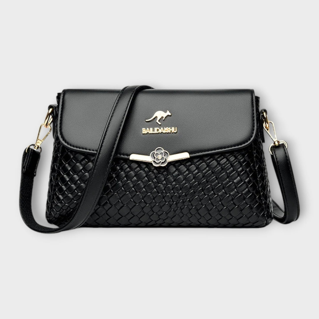 Women's Shoulder Bag with Two Carrying Options for Evening