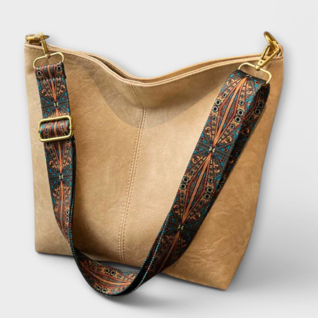 Women's Shoulder Bag with Unique Strap for Summer Outings