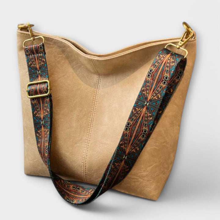 Women's Shoulder Bag with Unique Strap for Summer Outings
