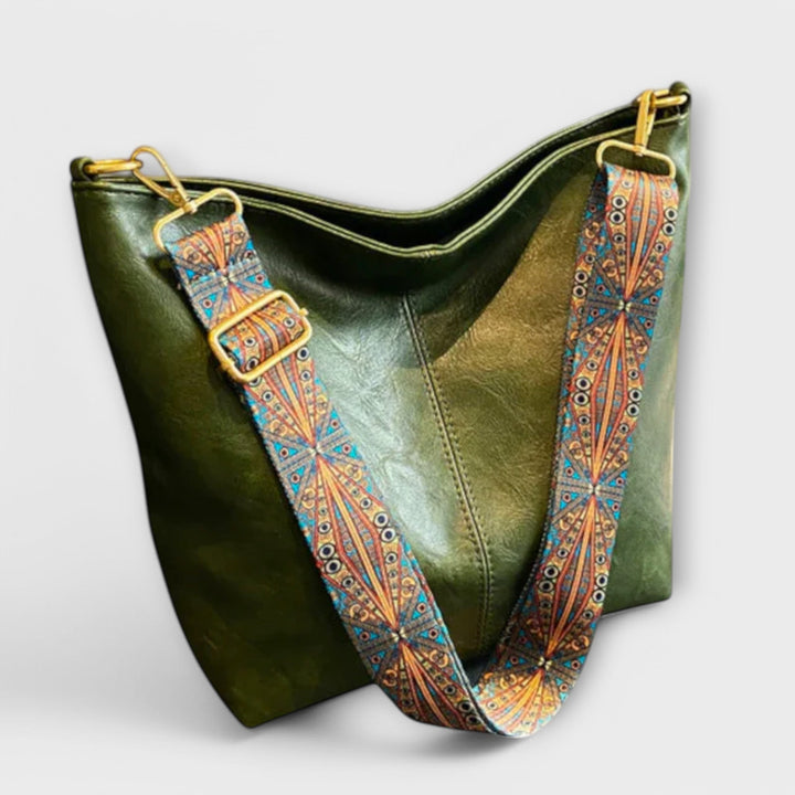 Women's Shoulder Bag with Unique Strap for Summer Outings