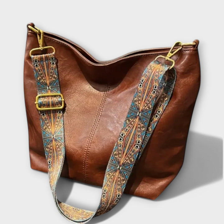 Women's Shoulder Bag with Unique Strap for Summer Outings