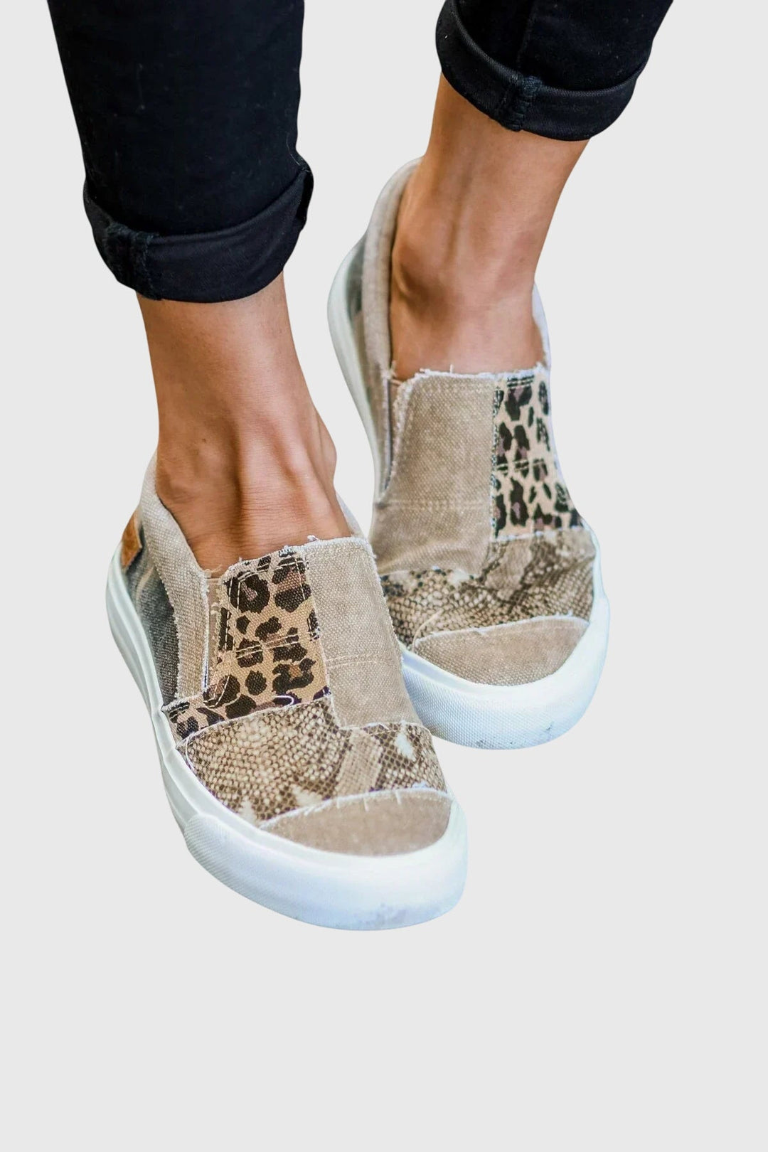 Women's Slip-On Shoes with Arch Support for All-Day Comfort