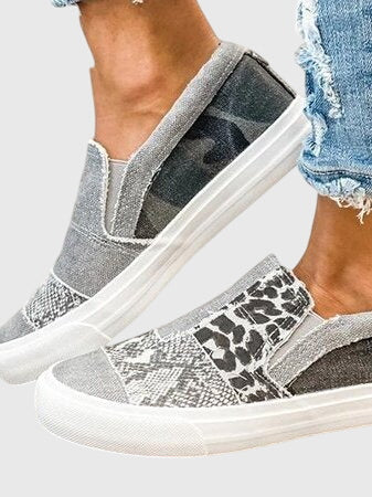 Women's Slip-On Shoes with Arch Support for All-Day Comfort