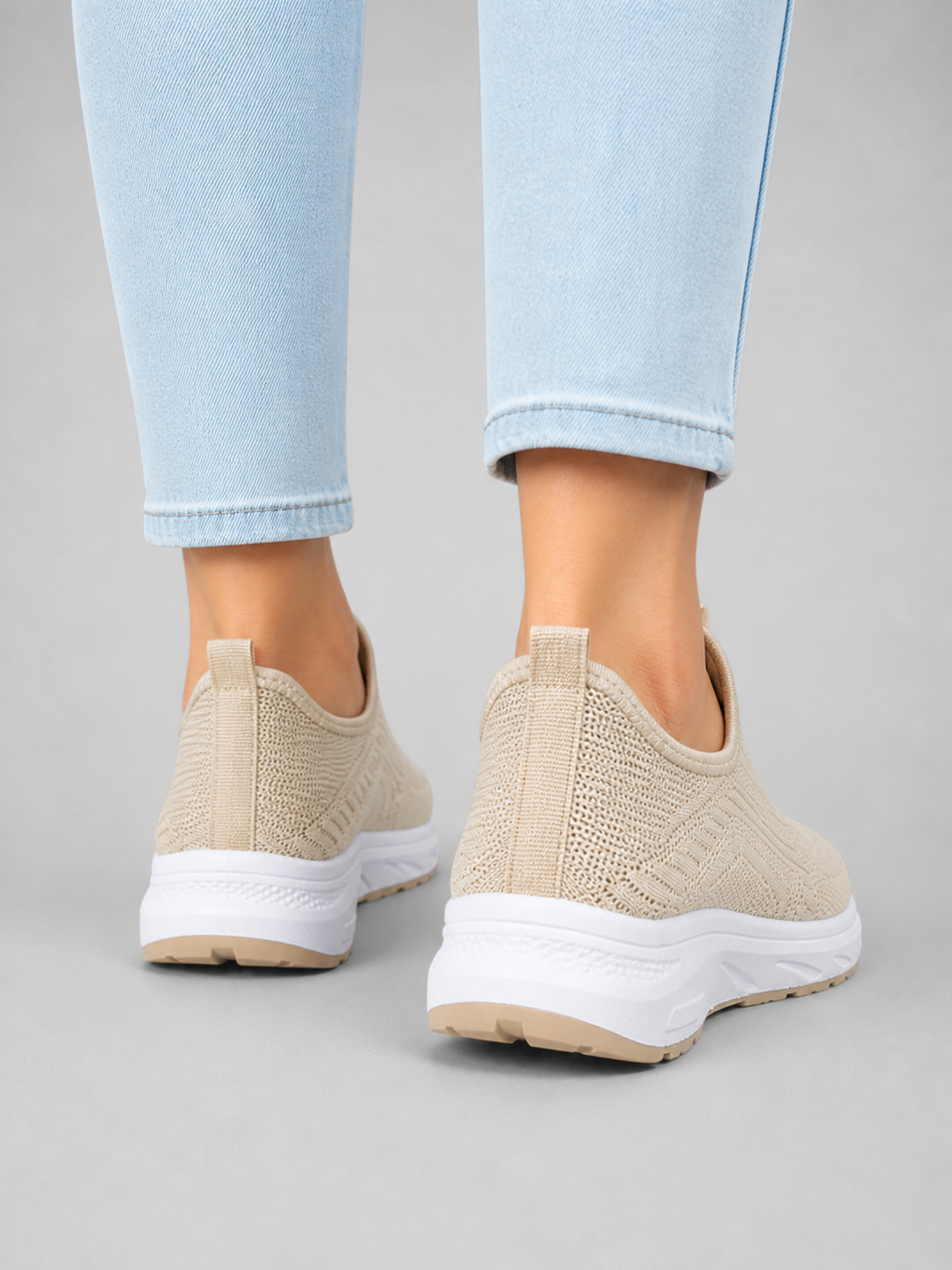 Women’s Slip-On Trainers with Breathable Upper