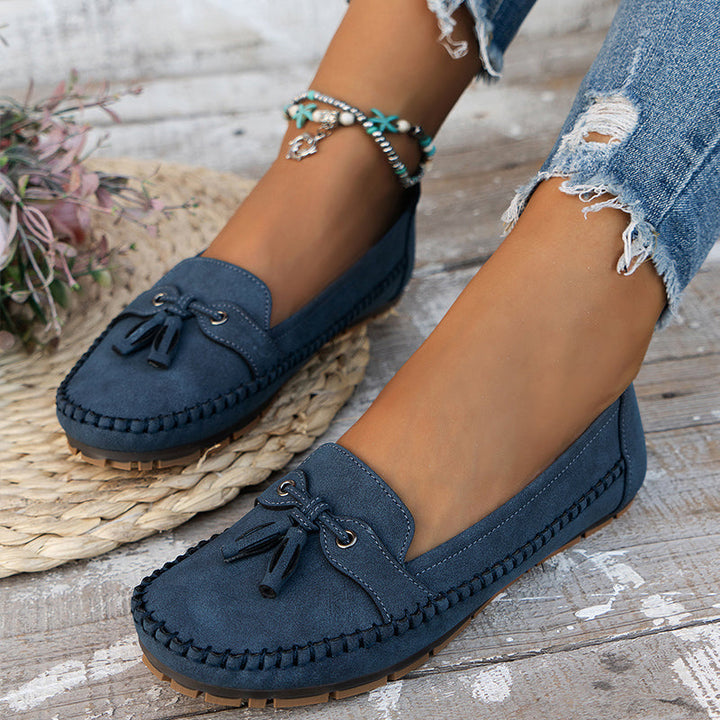 Women's Soft Moccasins with Cushioned Insole for Comfort